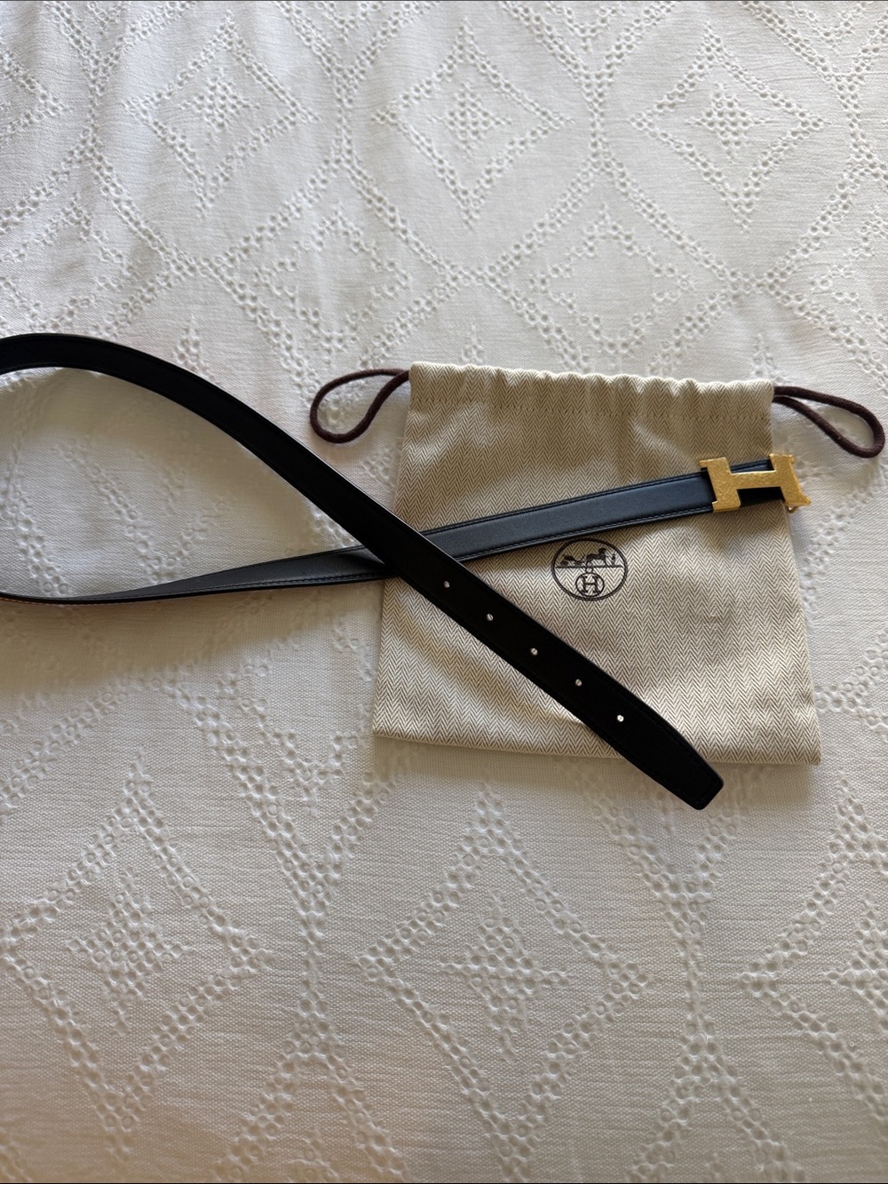 Hermes Women’s Reversible Belt 24mm